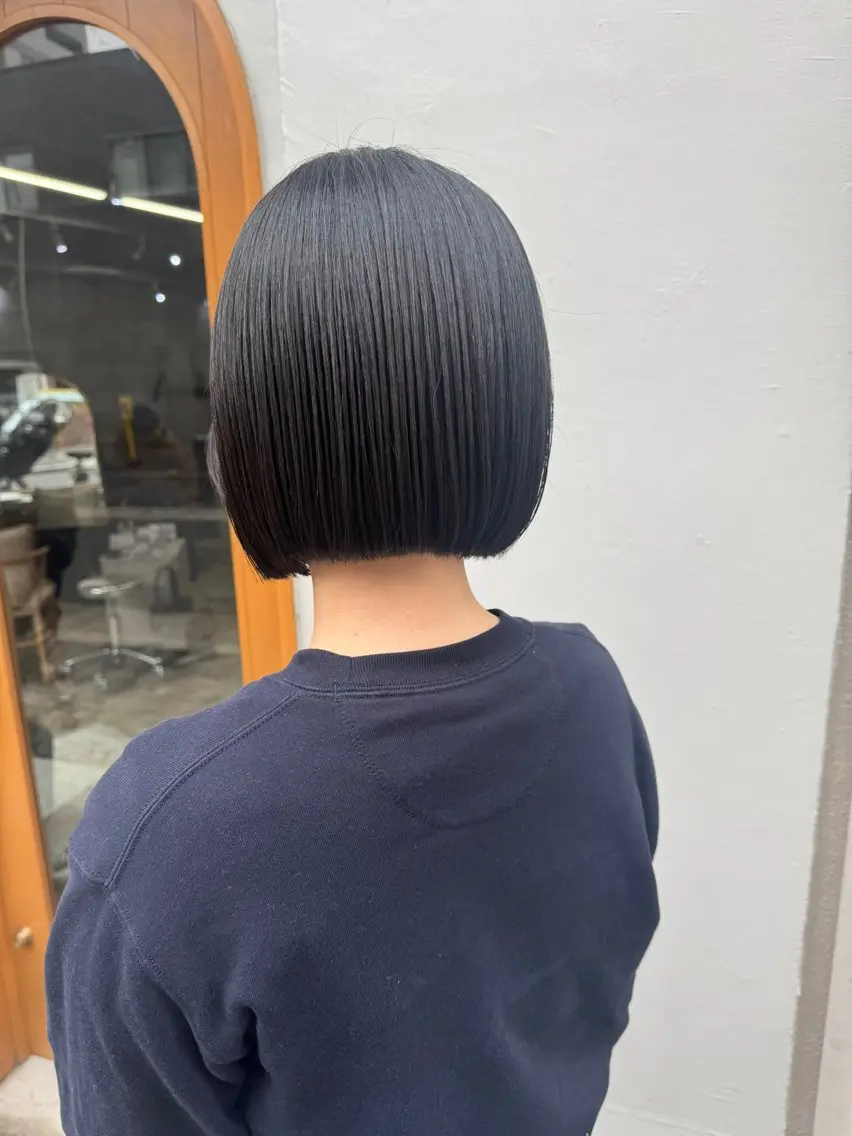 ショート ボブ ボブ支持率NO1 🌈CHIKAのヘアスタイル