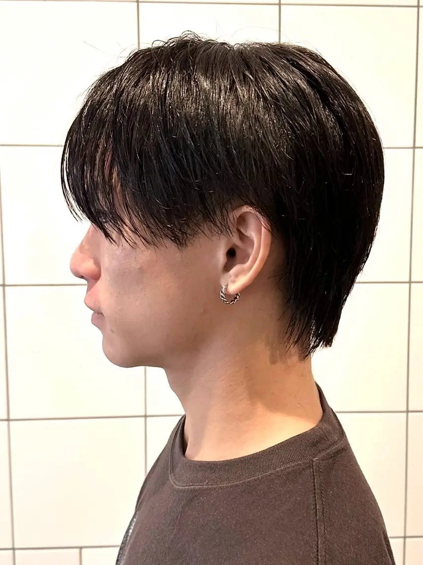 メンズ カット ヘアセット 岡部 琉斗のヘアスタイル