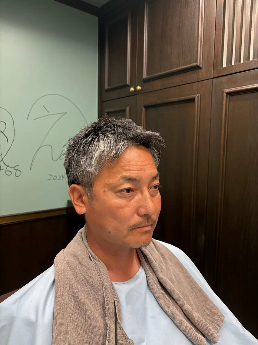 ショート ショートヘア 吉永 桜大のヘアスタイル