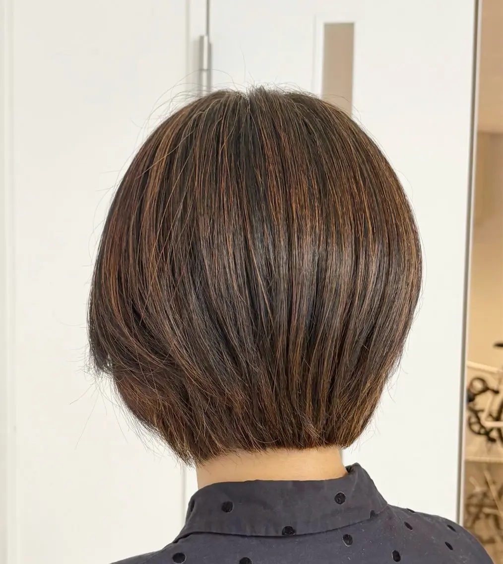 ミディアム 麥生田 秀太のヘアスタイル