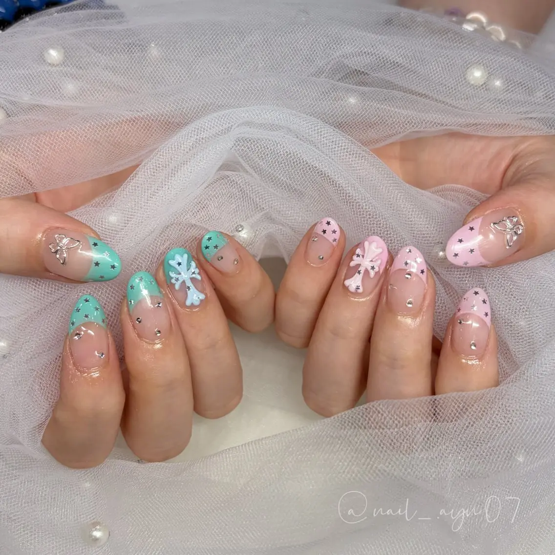 ネイル Yveil  横浜店 Ayanaのネイルデザイン