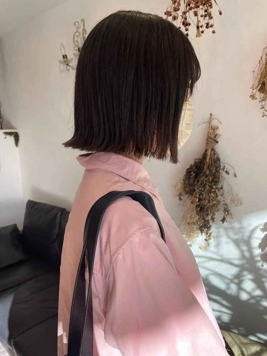 ショート カラー 外ハネヘア カット ヘアカラー トリートメント m ā l o.🌷 サカモトマイコのヘアスタイル