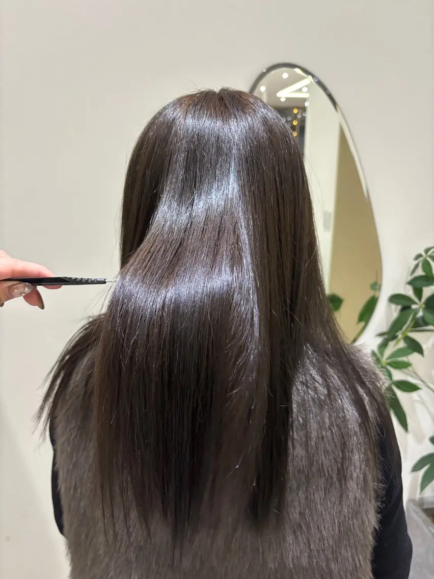 ロング ヘアカラー トリートメント Zina天神/ nozomiのヘアスタイル