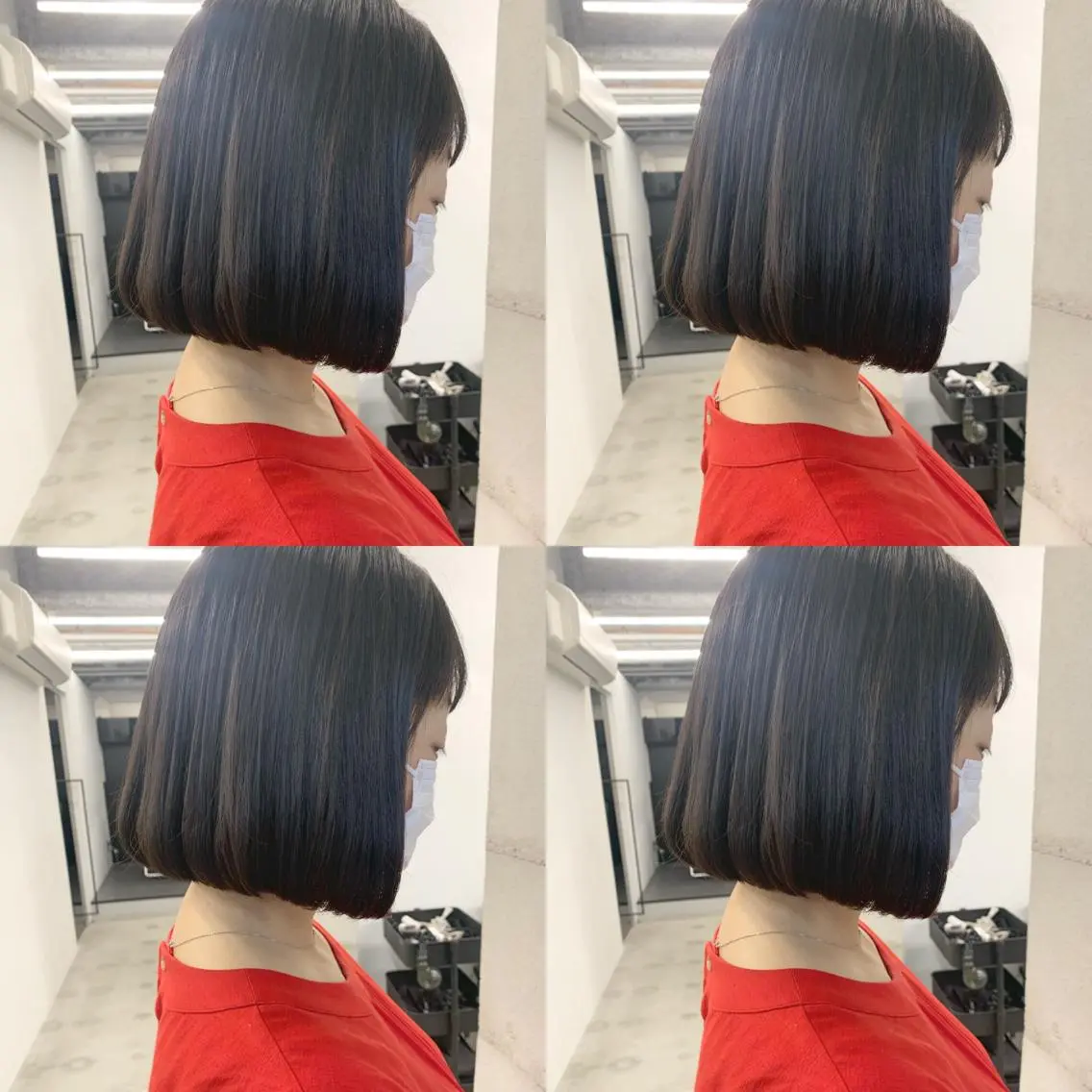 ショート カラー 透明感カラー/縮毛 矯正/YUKAのヘアスタイル