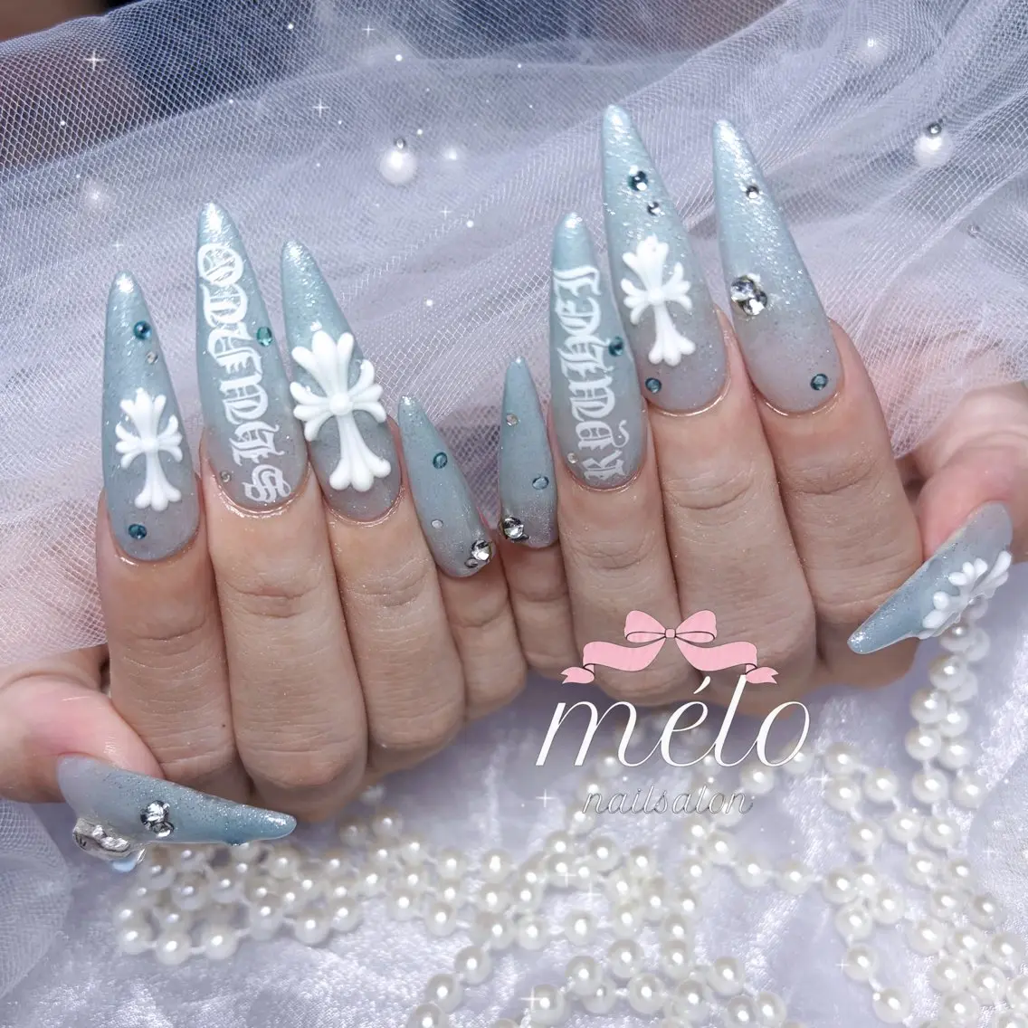 ネイル ハンドネイル mélo 🎀 けいなのネイルデザイン