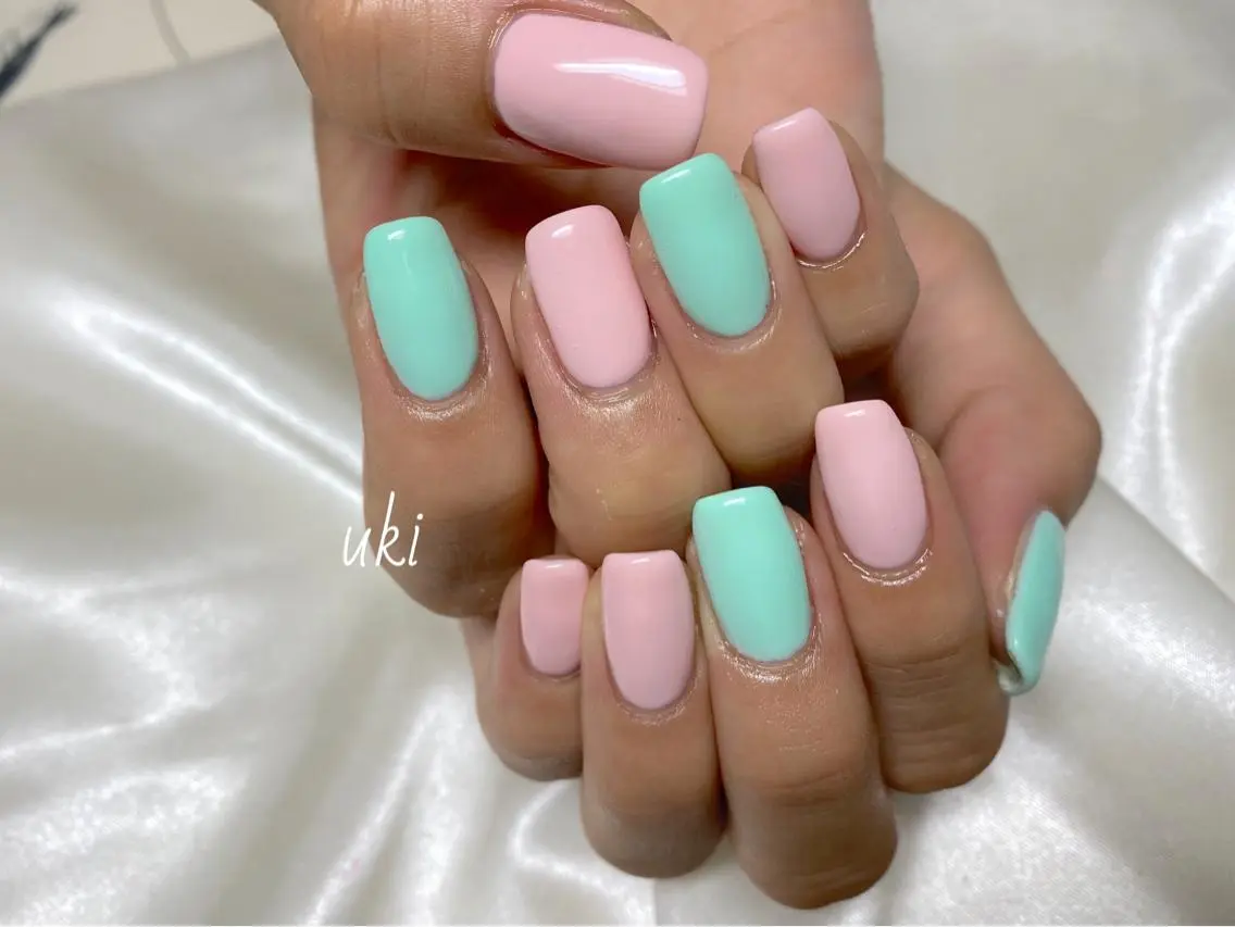 ネイル ハンドネイル Ameri nail /UKIのネイルデザイン