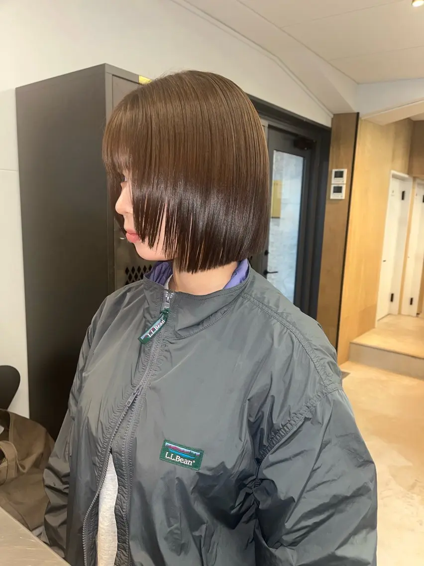 ショート パーマ yuan tanakaのヘアスタイル