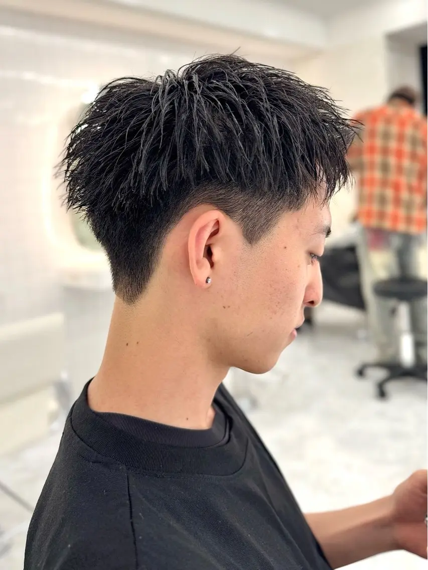 ショート ショートヘア 豊崎 佑輔のヘアスタイル