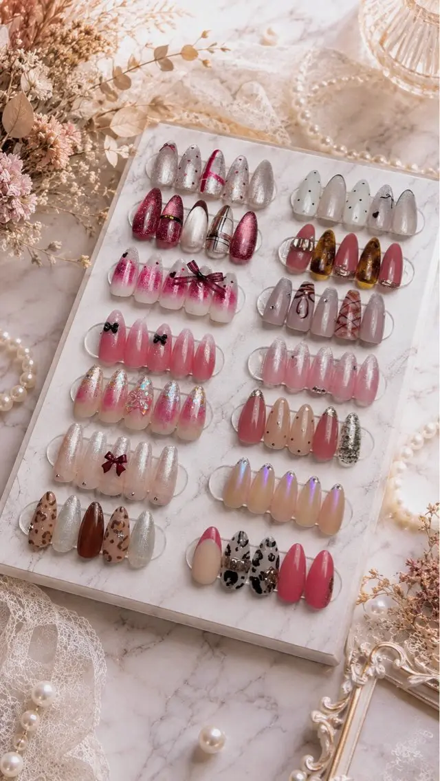ミディアム ハンドネイル nail salon ciel&saintのネイルデザイン