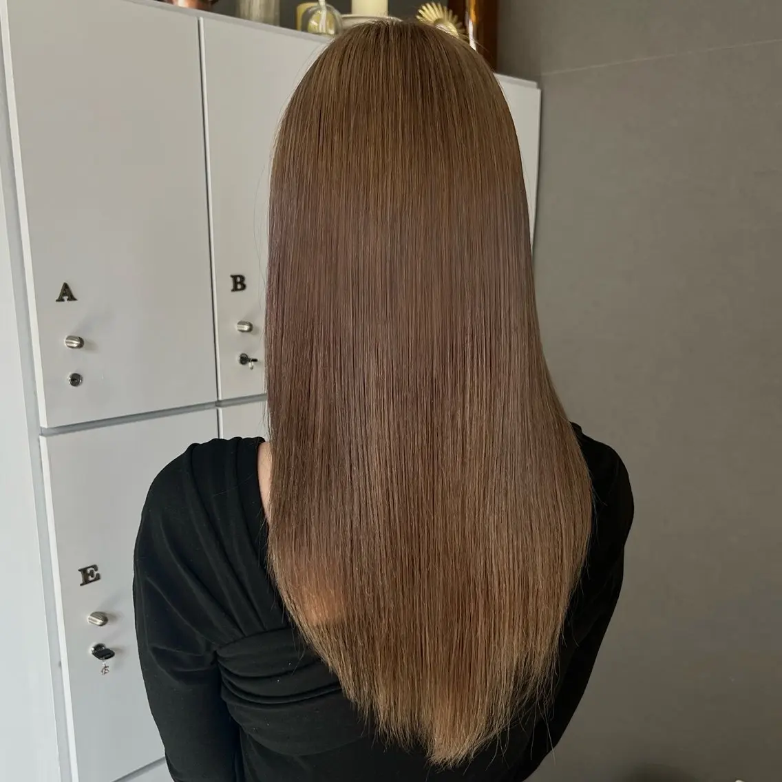 ロング カラー カット ヘアカラー トリートメント sato mizukiのヘアスタイル