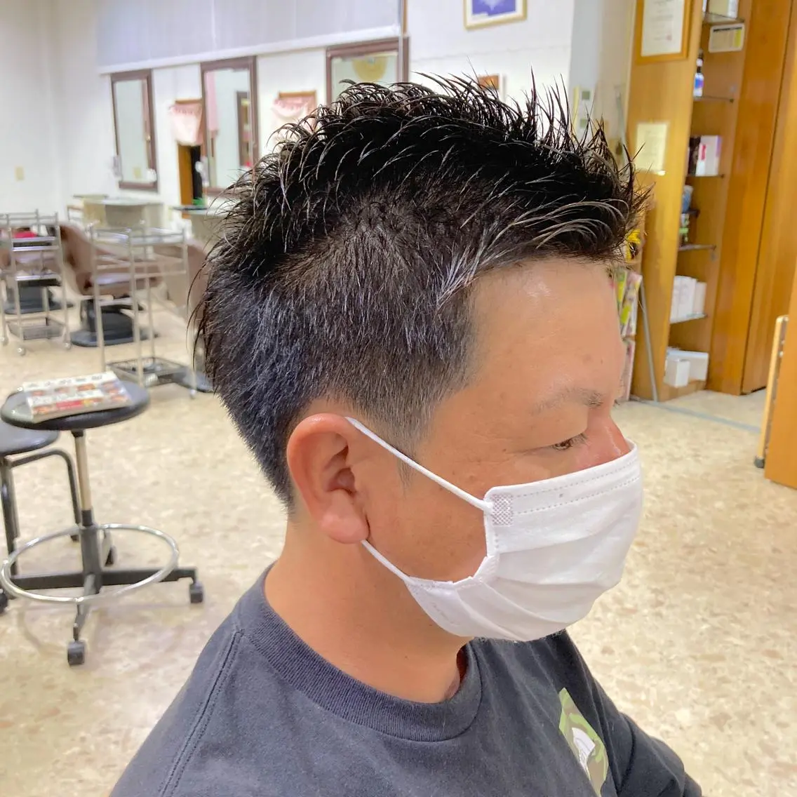 ショート メンズ 刈り上げ メンズ特化/垣見 隼人のヘアスタイル