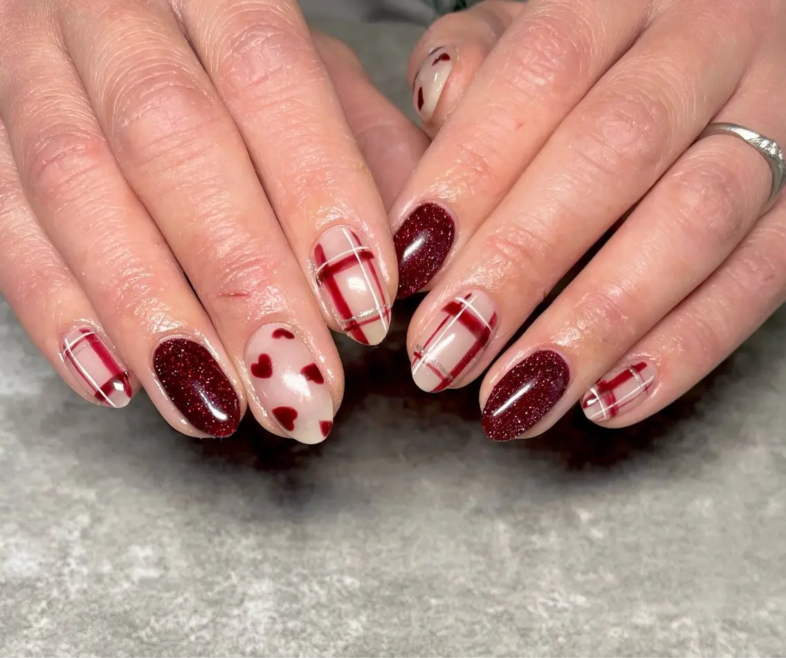ネイル バレンタイン nail salon Rのネイルデザイン