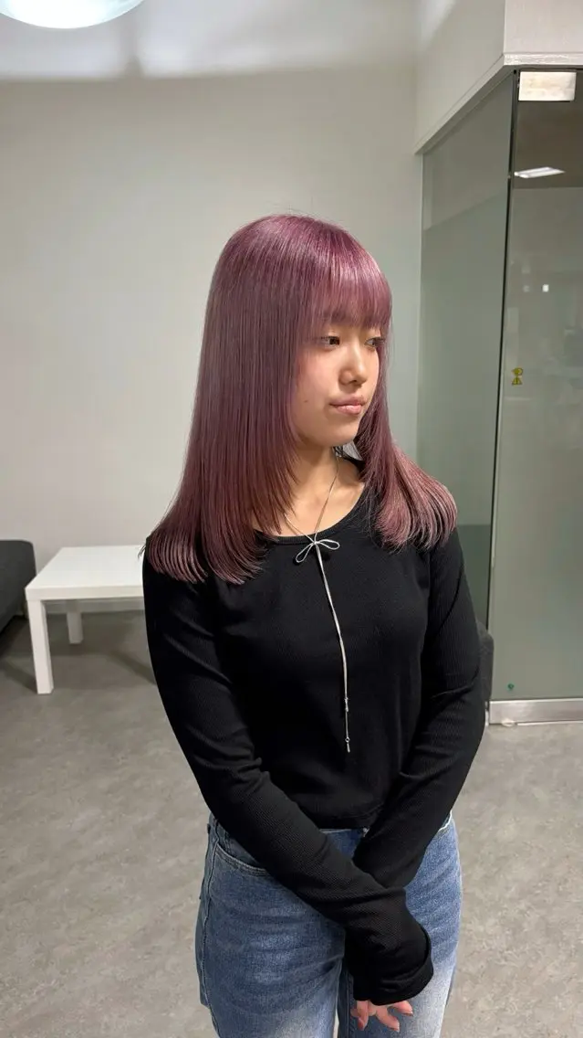 ミディアム カラー カット ヘアカラー Mizuki. / 暖色系カラー🍓のヘアスタイル