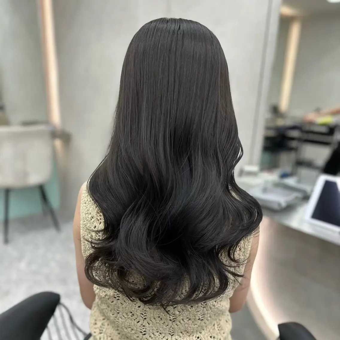 ロング ヘアカラー トリートメント 🎀Rimi୨୧ 【♡layer♡】のヘアスタイル