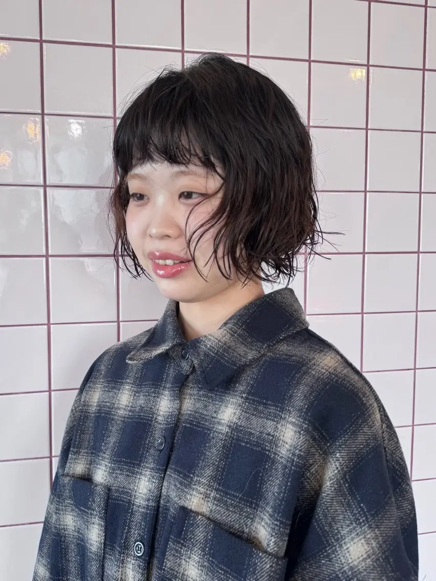 ショート レイヤー/ボブ/ 自由が丘/工藤さくらのヘアスタイル