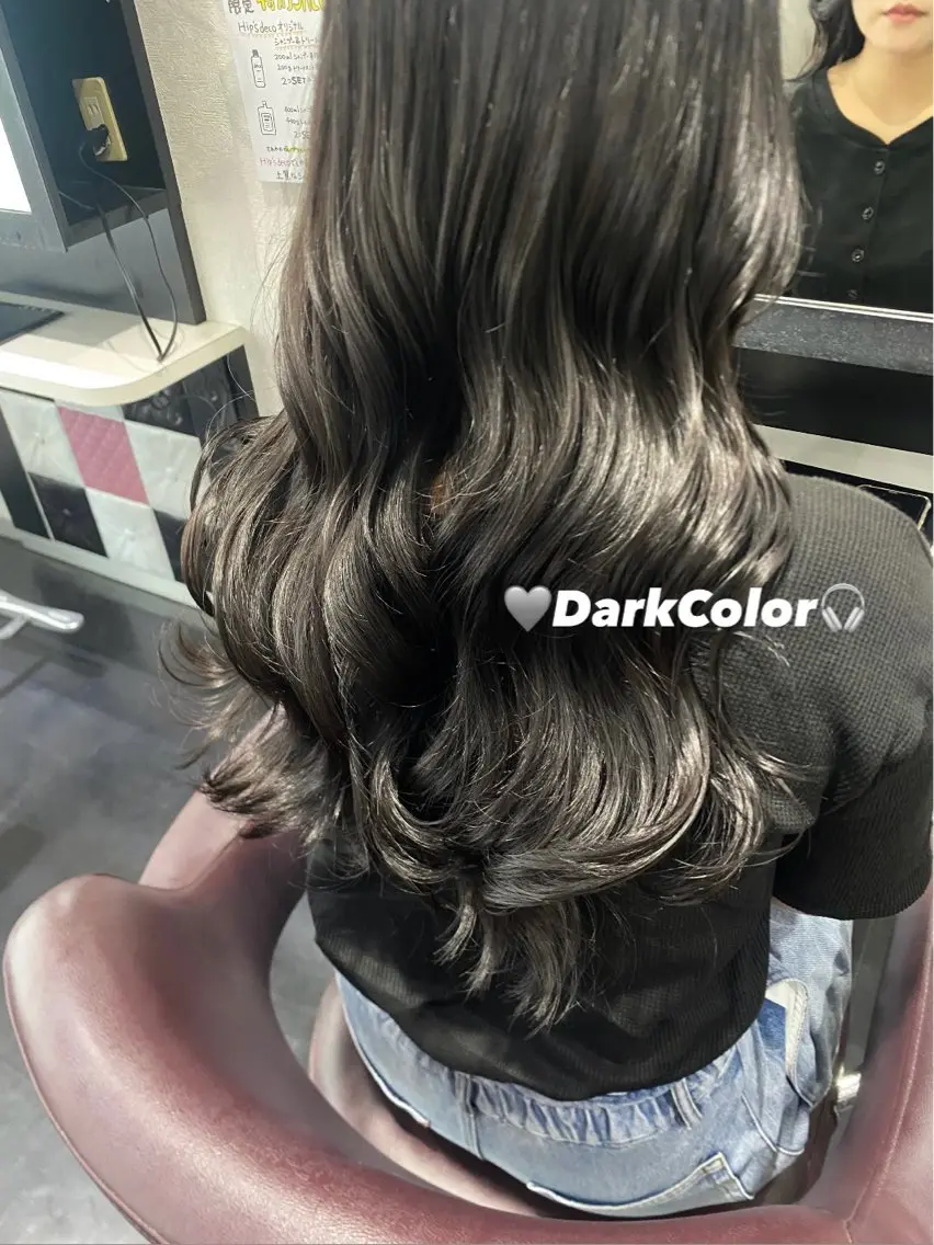 ロング カラー chinatsu 🧸𖤐⡱のヘアスタイル
