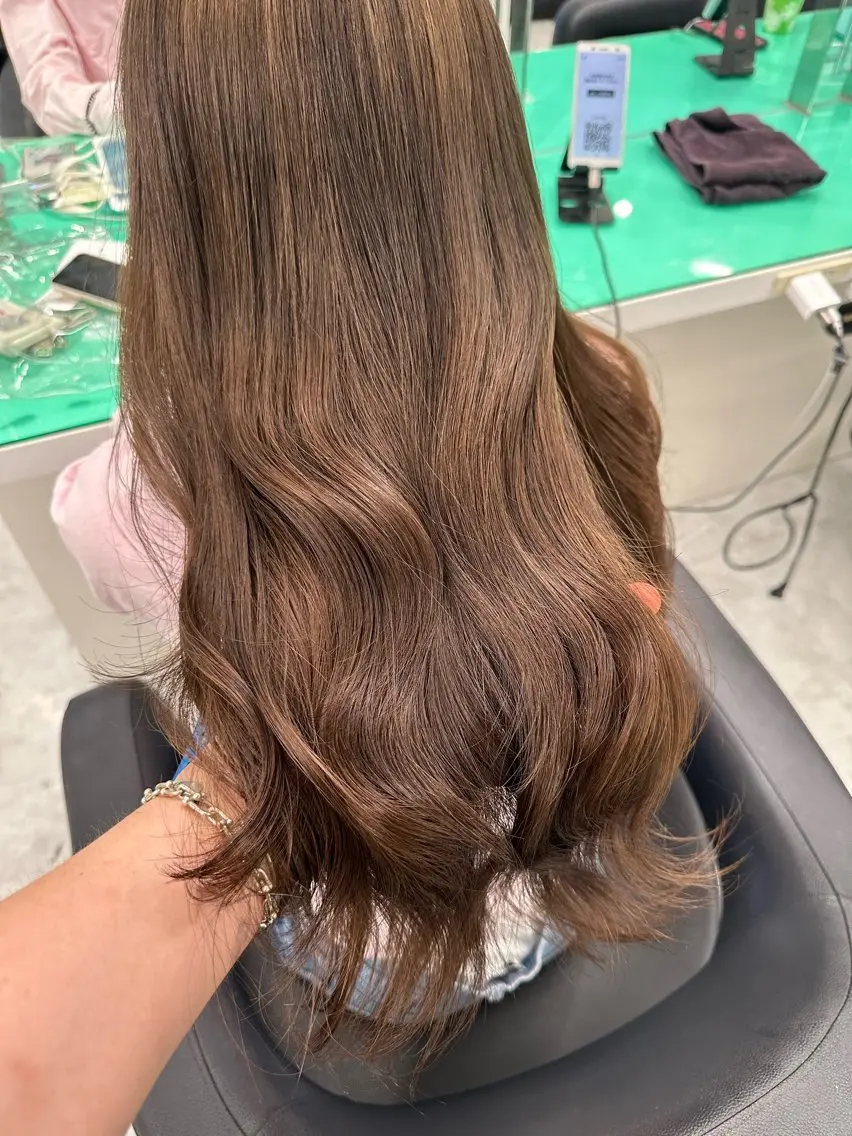 ロング カラー ヘアアレンジ メンズ ヘアカラー トリートメント ヘッドスパ ヘアセット 🌈トレンドヘア 🌈WATARU🌈のヘアスタイル