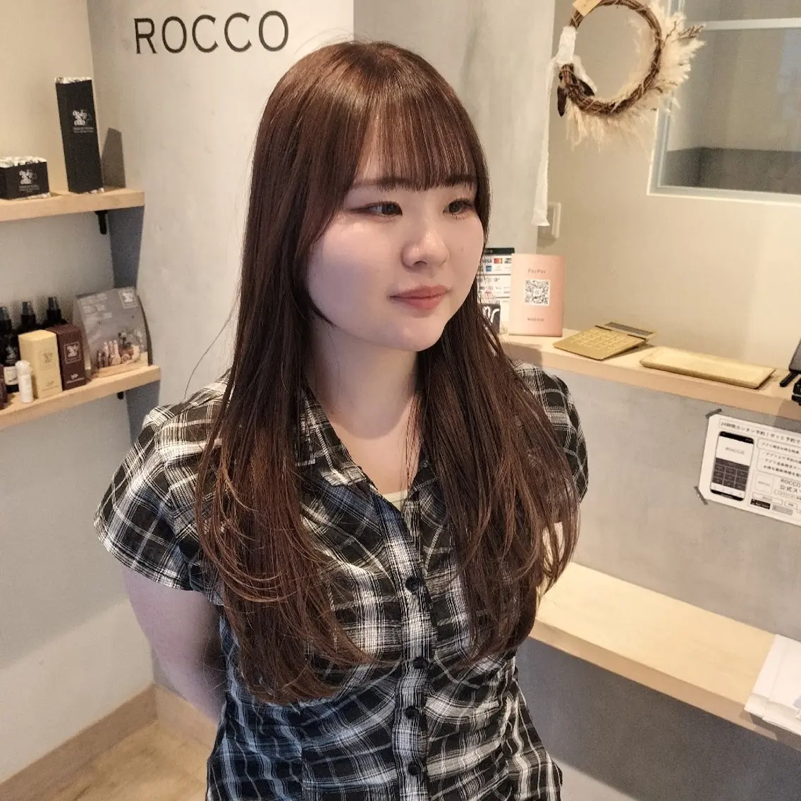 カラー HINAKO透明感 カラー/ROCCOのヘアスタイル