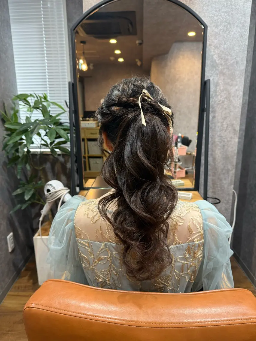ヘアアレンジ ヘアセット cocoa船橋🦄 chinamiのヘアスタイル