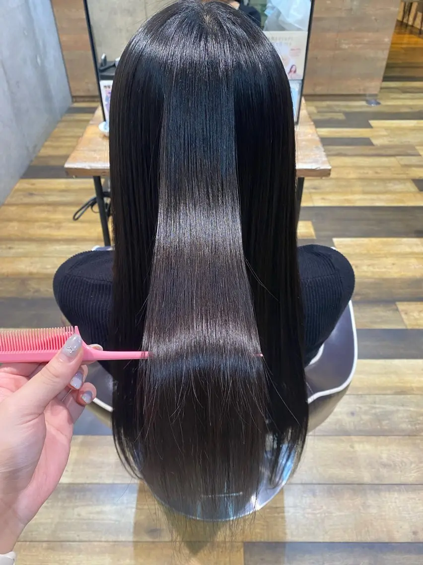 縮毛矯正 mayu 🕊️🫧のヘアスタイル
