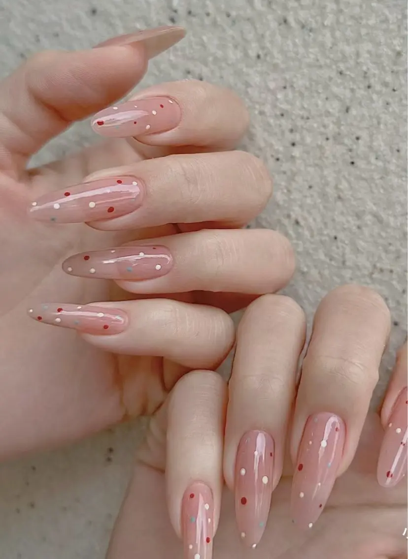 ネイル オーロラネイル 長さ出し フレンチネイル ジェルネイル ガラスフレンチ ハンドネイル 🌟桜beauty 🌟プロ ネイリストのネイルデザイン