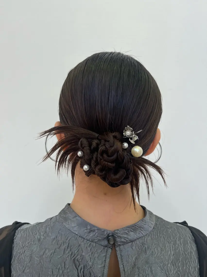 ヘアセット♡簡単アレンジ〜お呼ばれヘアまでお任せください✨の写真