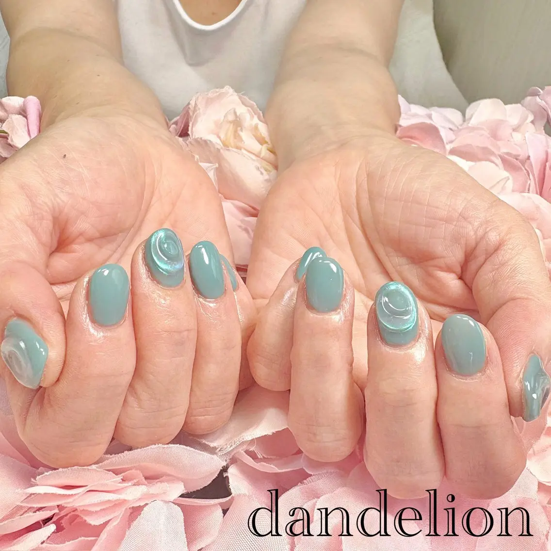 ネイル ハンドネイル ハンドケア dandelion ダンデライオンのネイルデザイン