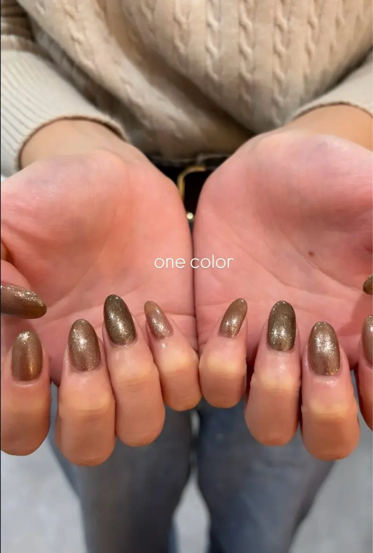 ネイル ワンカラーネイル jtof. nail salonのネイルデザイン
