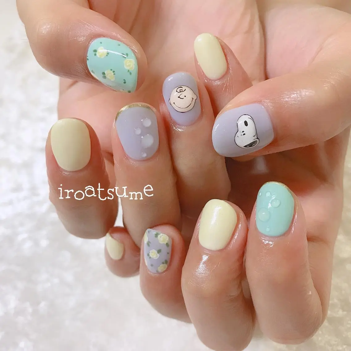 ネイル nail salon iroatsumeのネイルデザイン