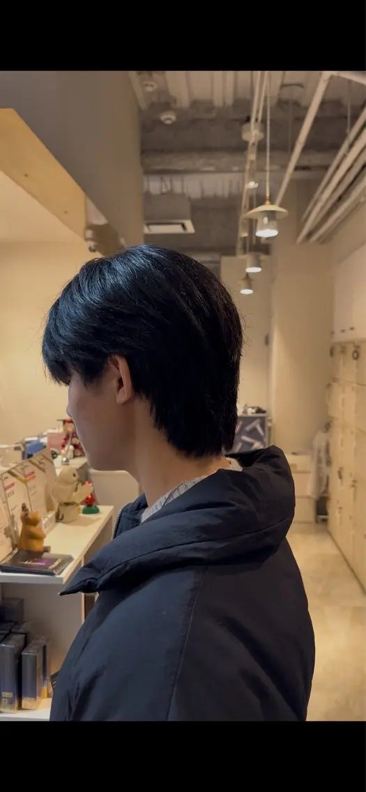 メンズ カット パーマ 小嗣 篤輝のヘアスタイル