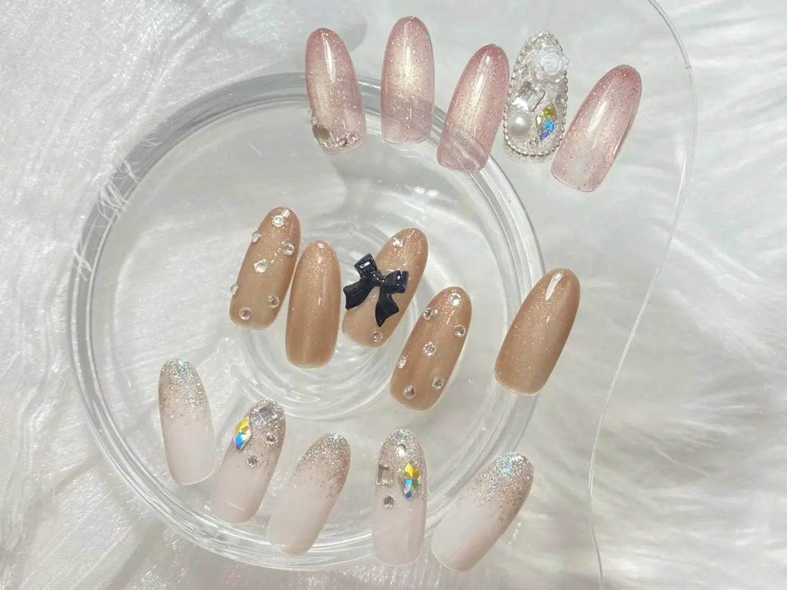 ネイル ハンドネイル orbe 芳長のネイルデザイン