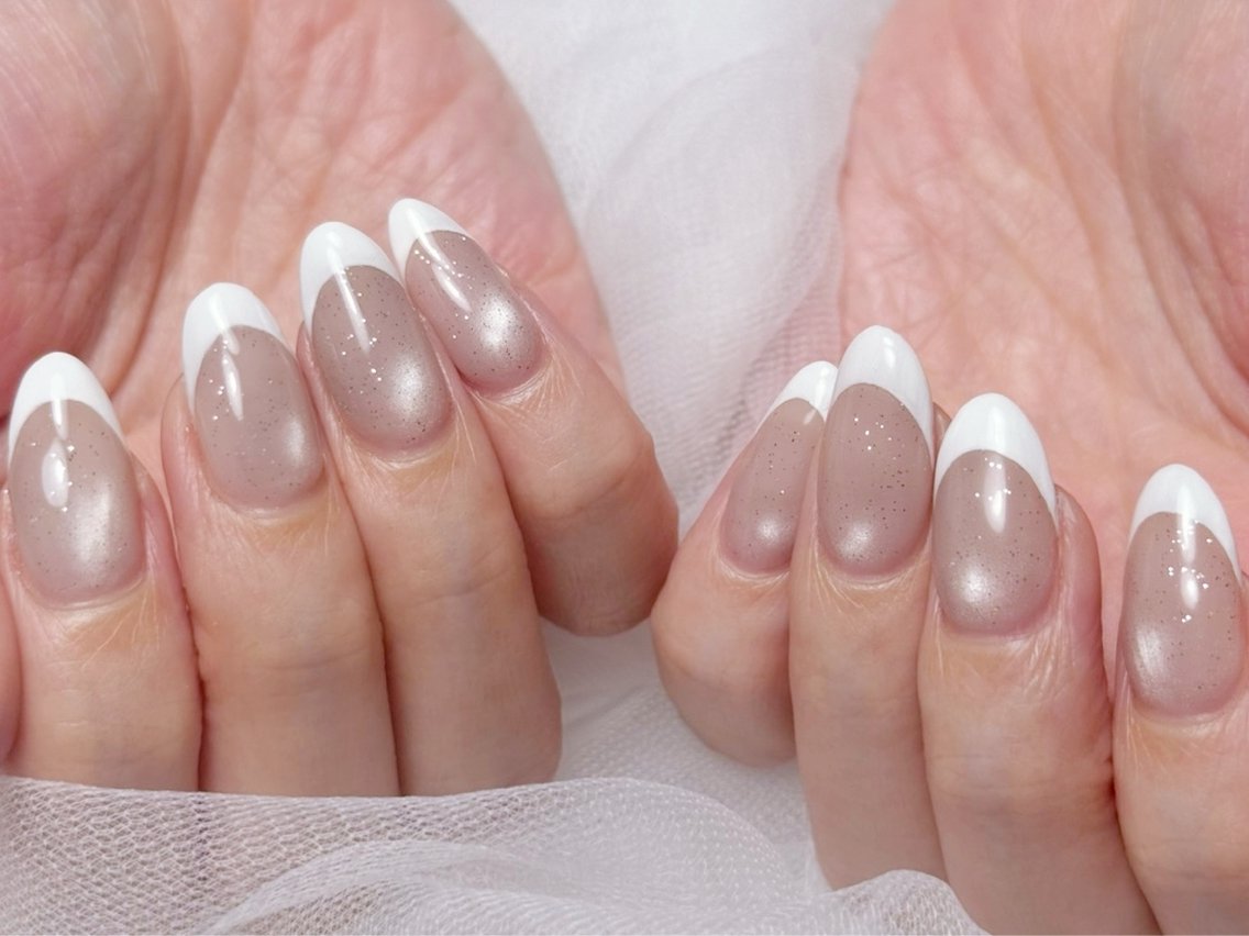 ネイル ハンドネイル 愛nailsalon フィルイン・長さ出しのネイルデザイン