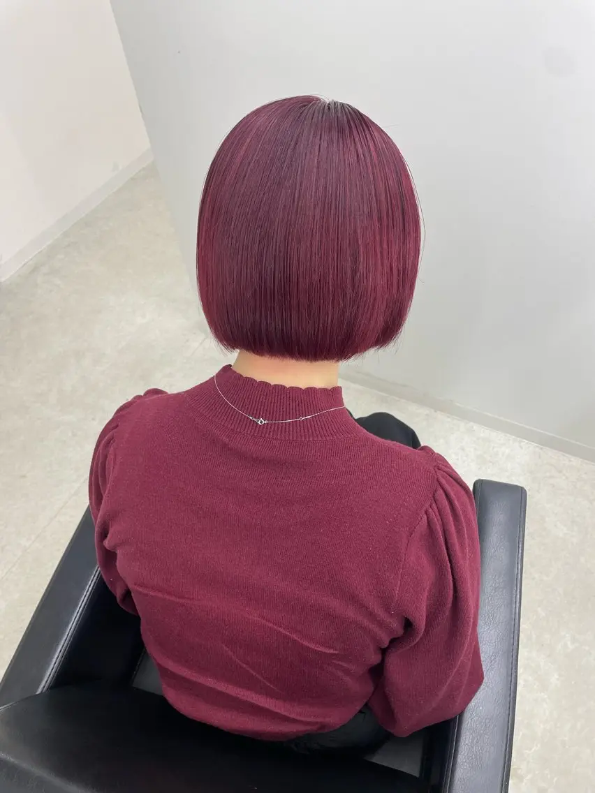 ショート カラー カット ヘアカラー 冨木 雄斗のヘアスタイル