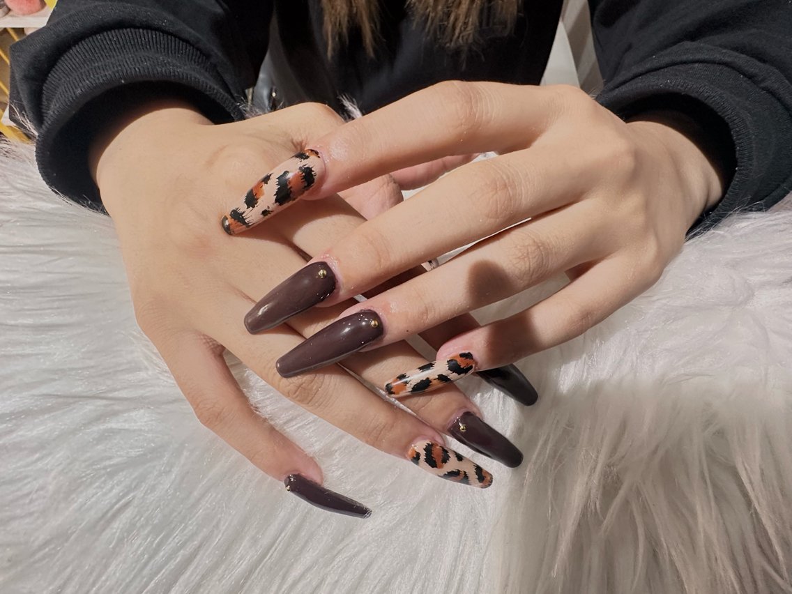ネイル 長さ出し 持ち込み ワンカラーネイル ハンドネイル フットネイル Nail Salon sky Kasumiのネイルデザイン