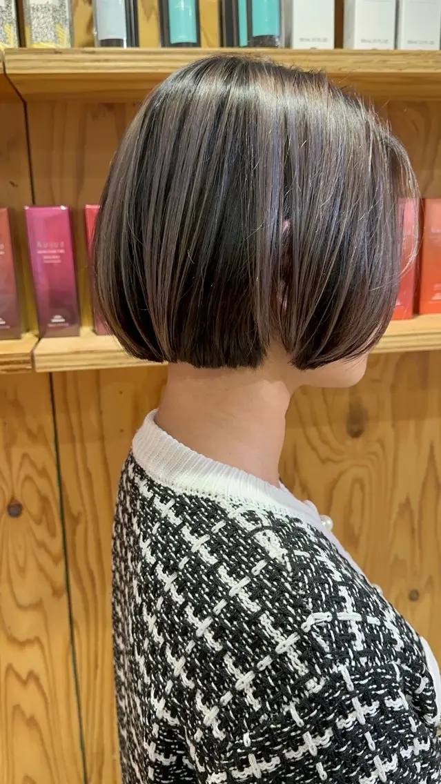 ショート ボブ 和泉府中美容室 YUMEのヘアスタイル