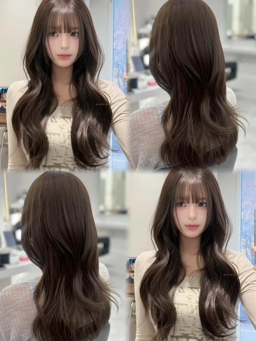 セミロング カラー 透明感艶カラー♠️ TAKUMIのヘアスタイル