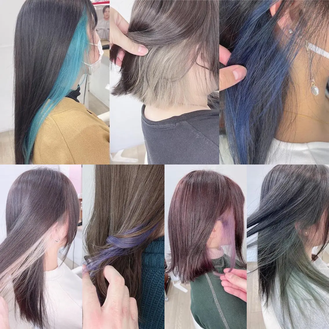 カラー インナーカラー ヘアカラー トリートメント Gemini代表 Maedaのヘアスタイル