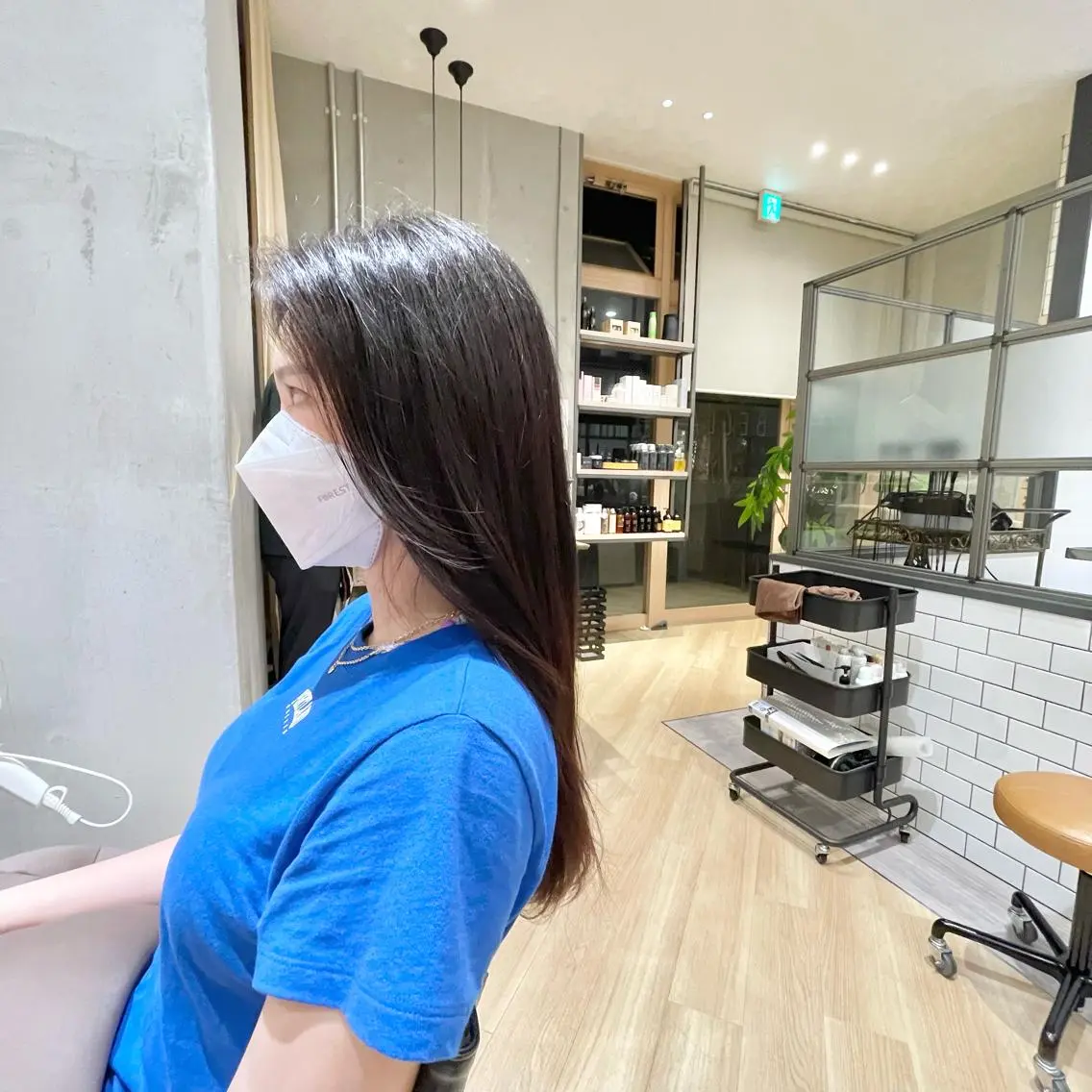 ロング カラー パーマ ヘアアレンジ 高井瑠華🌼 ストカールカット特化のヘアスタイル
