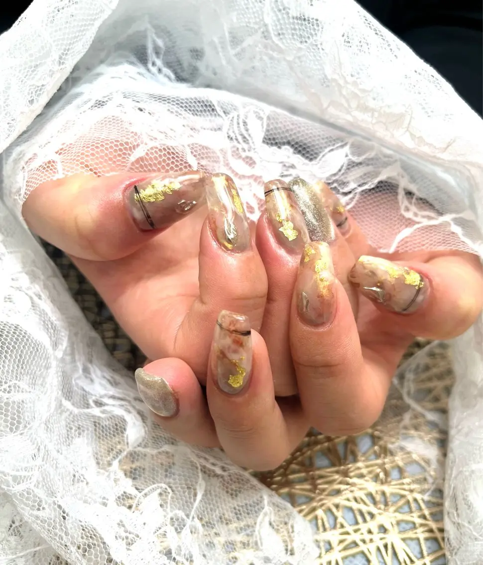 ネイル ハンドネイル nail salon Neigeのネイルデザイン