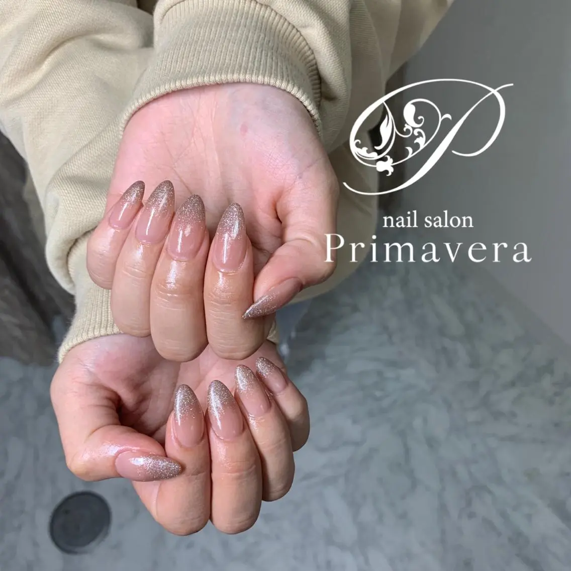 ネイル ハンドネイル Primavera 新横浜🤍美フォルムのネイルデザイン