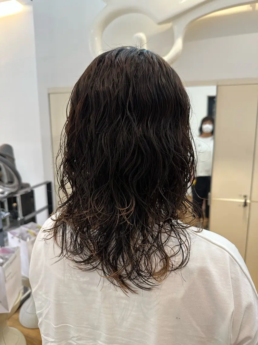 パーマ メンズ特化/ 安藤太一のヘアスタイル