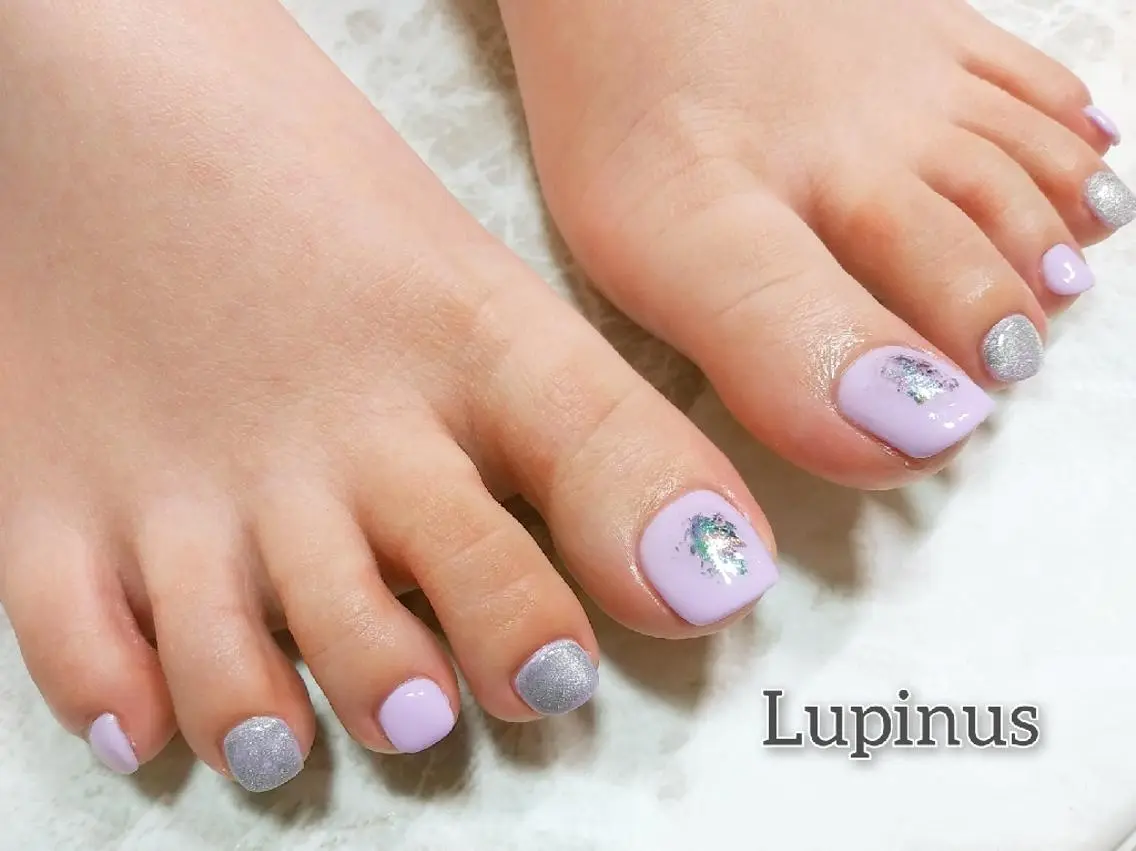 ネイル ハンドネイル フットネイル Lupinus ルピナスのネイルデザイン