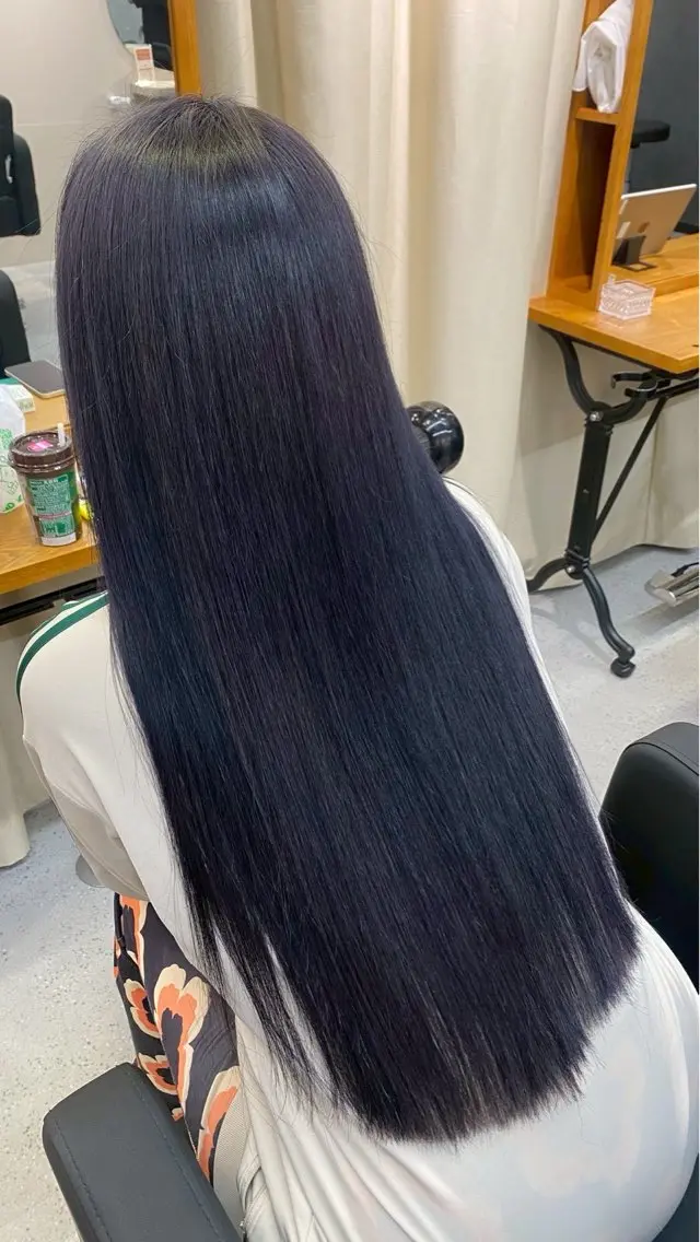 ロング カラー MIU ciera.堀江のヘアスタイル