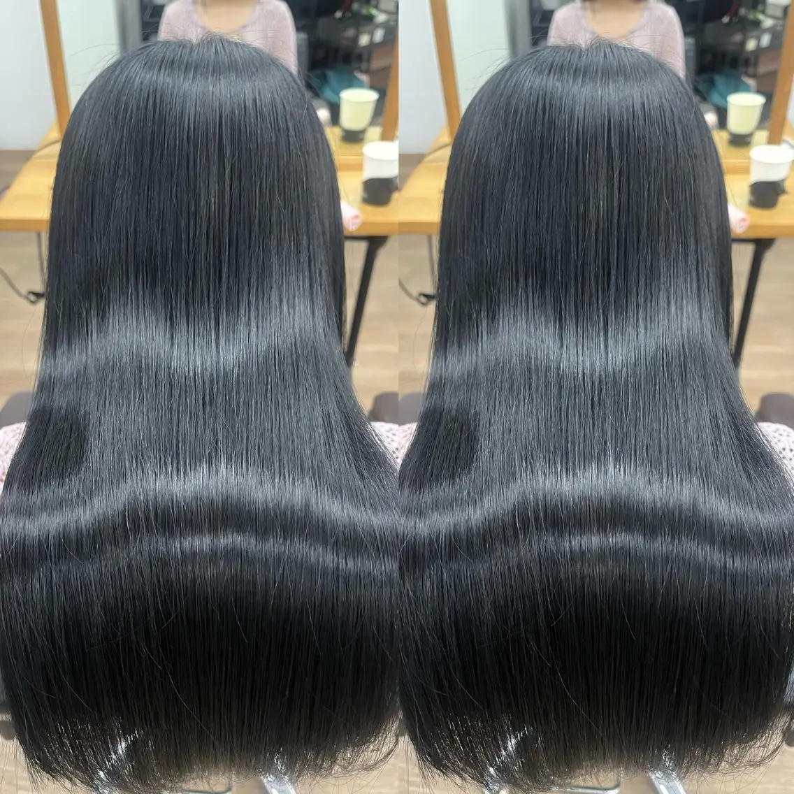 ロング カラー パーマ ヘアアレンジ メンズ ダブルカラー 顔周りカット 髪質改善 レイヤーカット トリートメント 💎髪質改善特化💎 RUITOのヘアスタイル