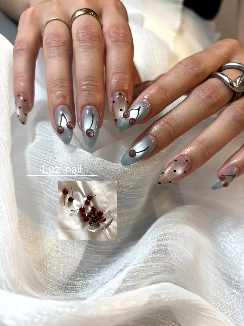 ネイル マグネットネイル ハンドネイル Nail Salon Luzのネイルデザイン