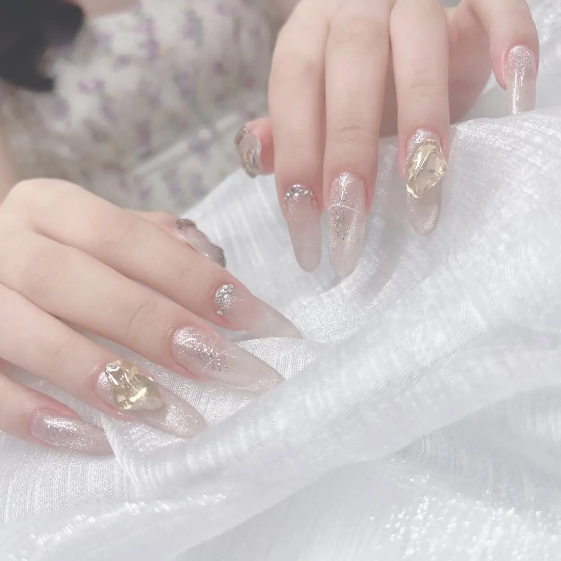 ネイル Unanina 林のネイルデザイン