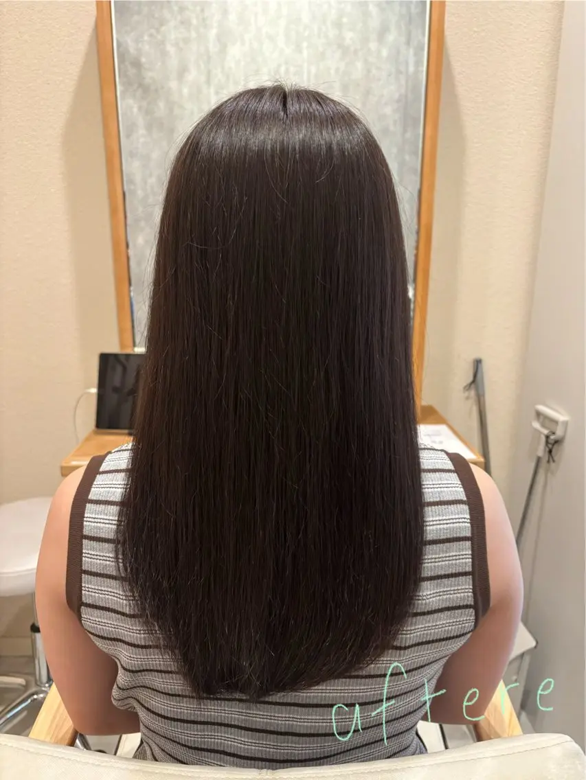 セミロング カラー ブラウンカラー ナチュラルブラウン カット ヘアカラー きづな 🌷のヘアスタイル