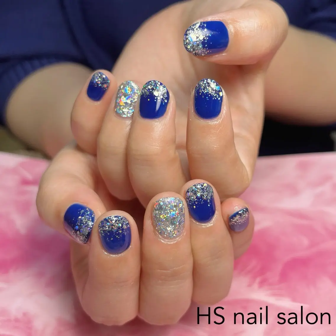 ショート ハンドネイル hs nail salonのネイルデザイン