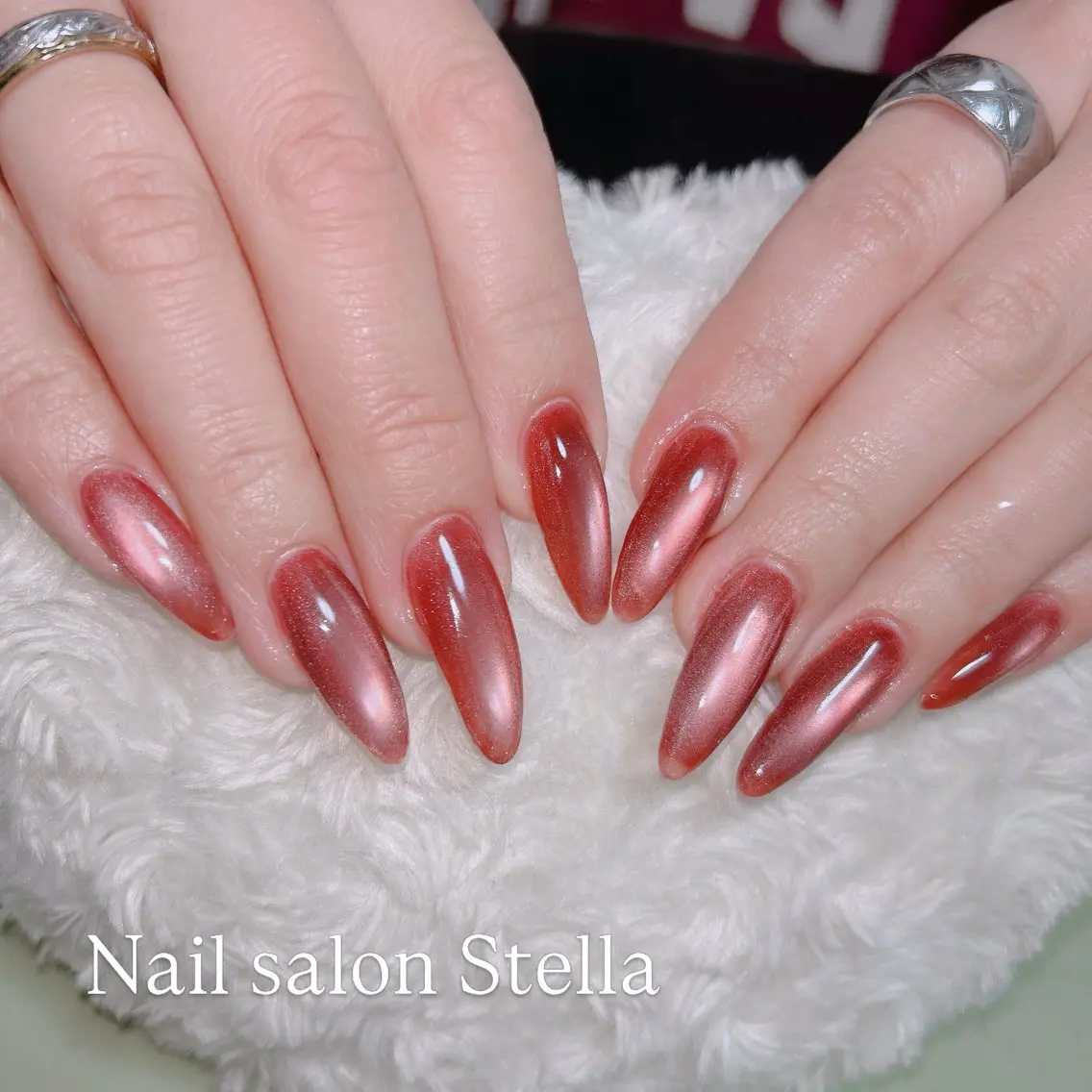 ロング ハンドネイル Nail salon Stellaのネイルデザイン
