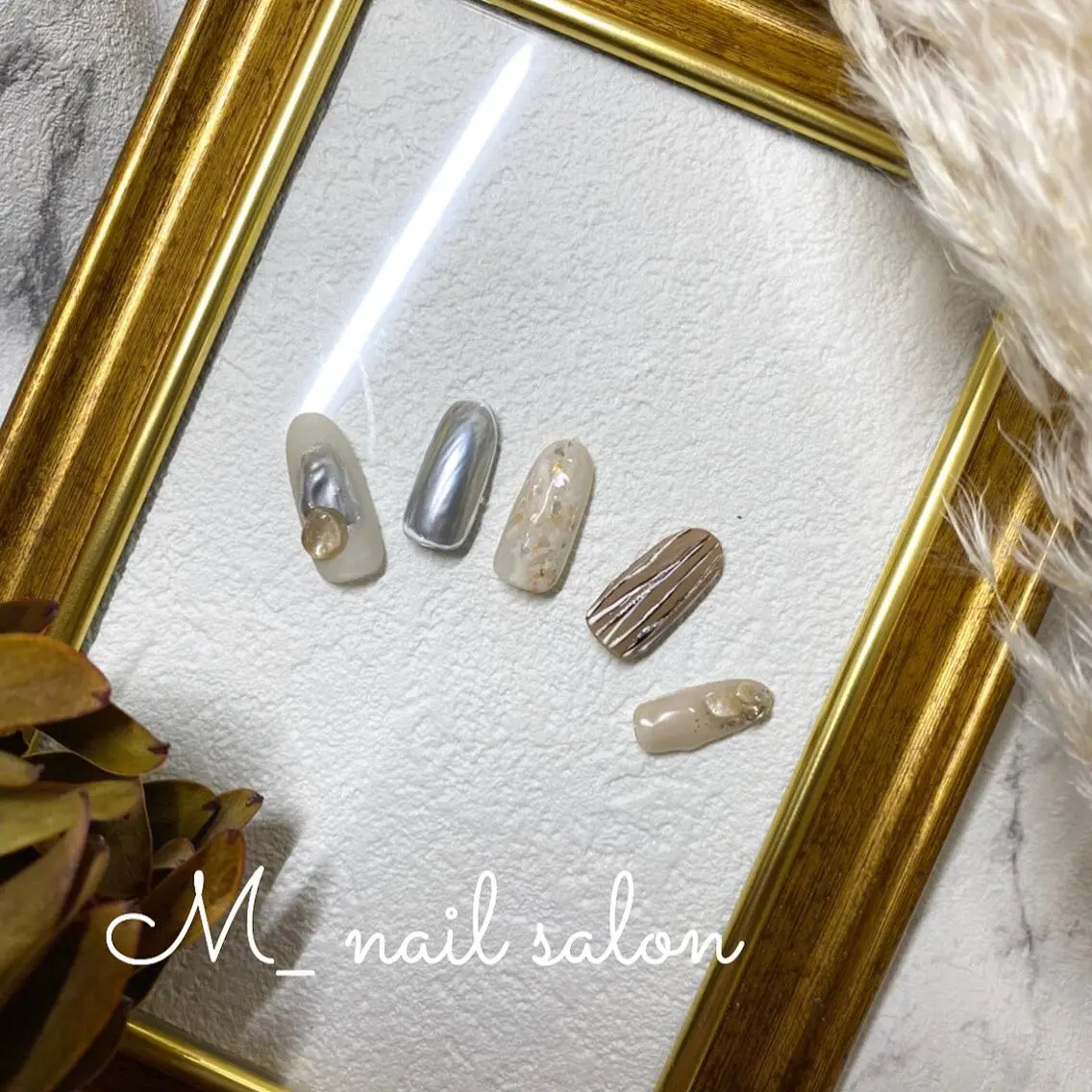 ネイル ハンドネイル M_ nail salonのネイルデザイン